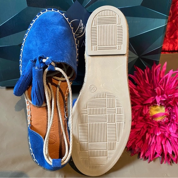 Bonavi Genuine Leather Espadrilles - Picture 3 of 4